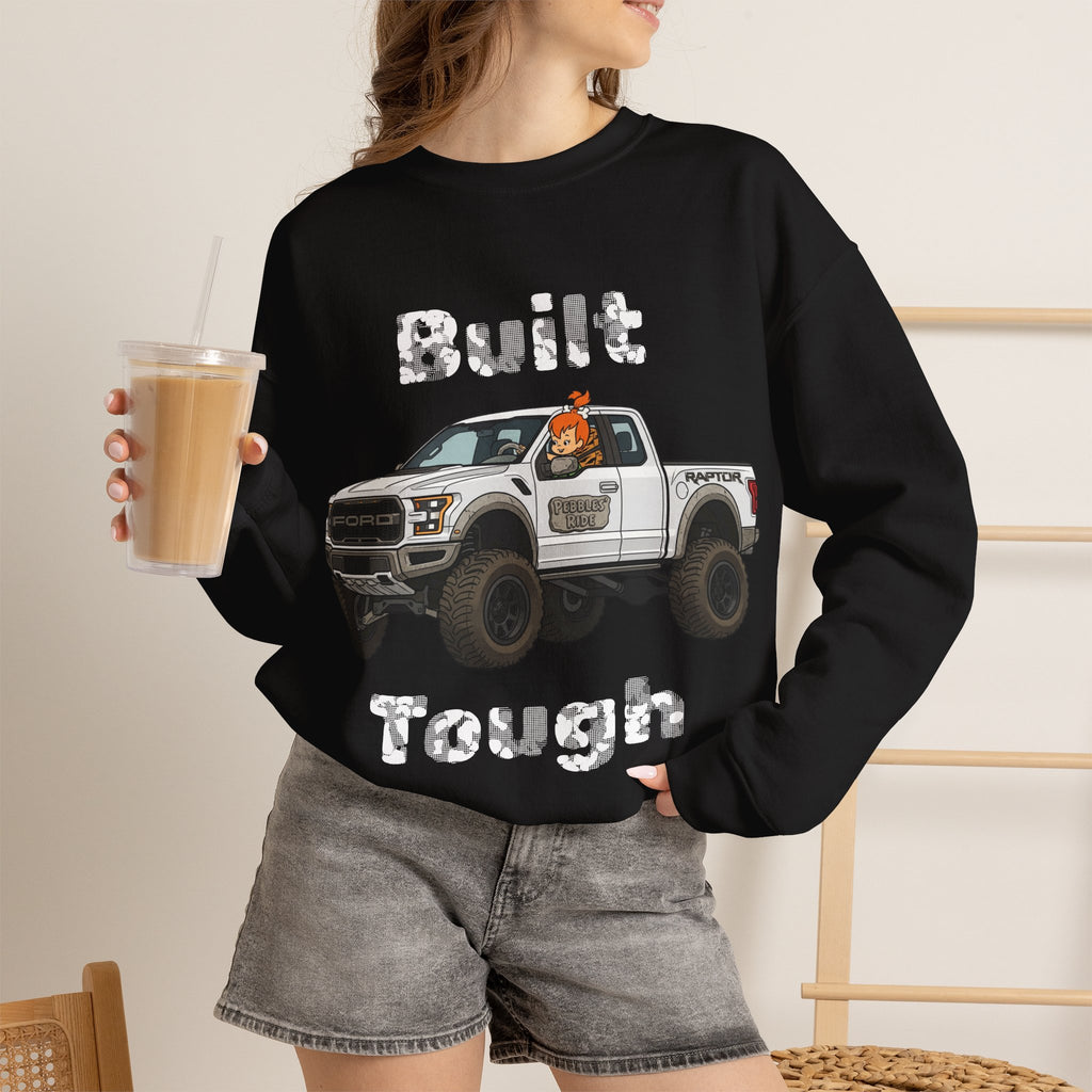 Vert Pebbles F-150 Vintage Style Graphic Crewneck Sweatshirt