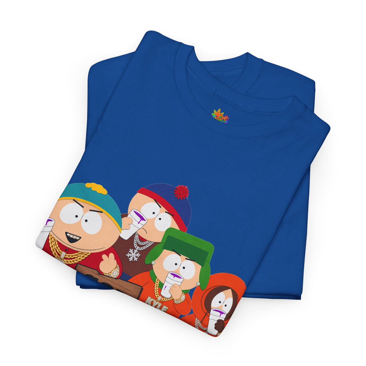 Vert South Park Double Cup Vintage Style Unisex Cotton Graphic T-Shirt