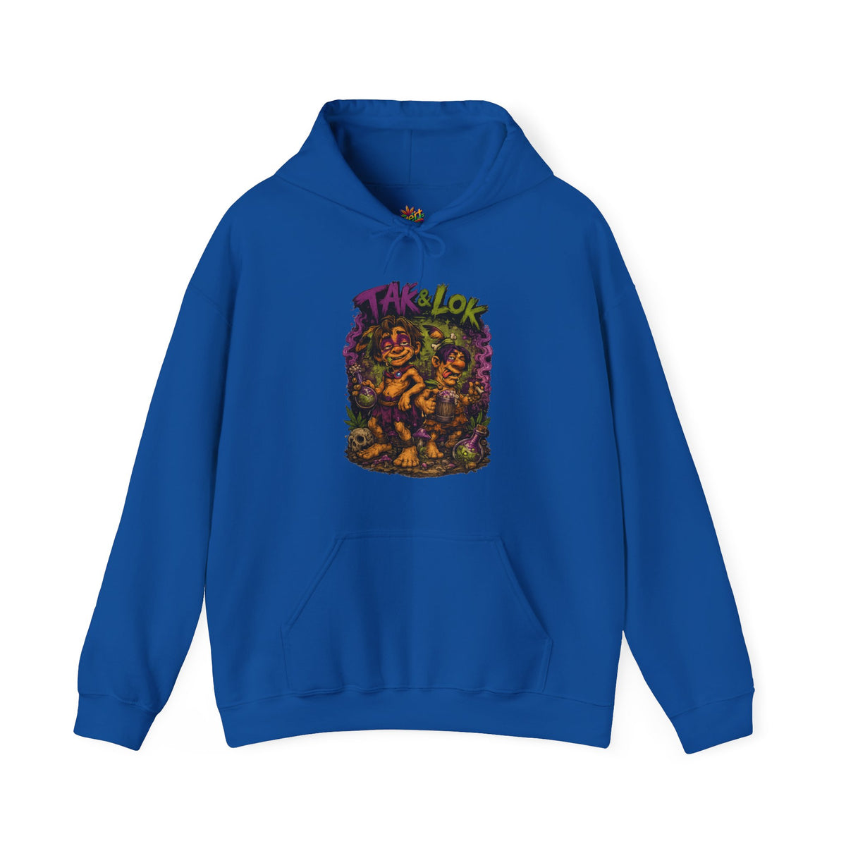 Vert Tak & Lok Vintage Style Unisex Graphic Hoodie