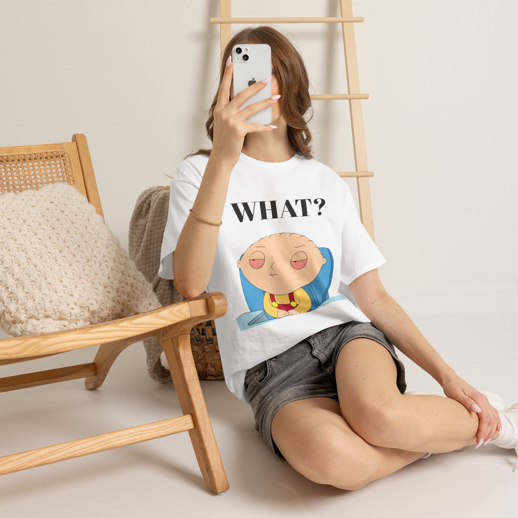 Vert Stewie Vintage Style Unisex Cotton Graphic T-Shirt