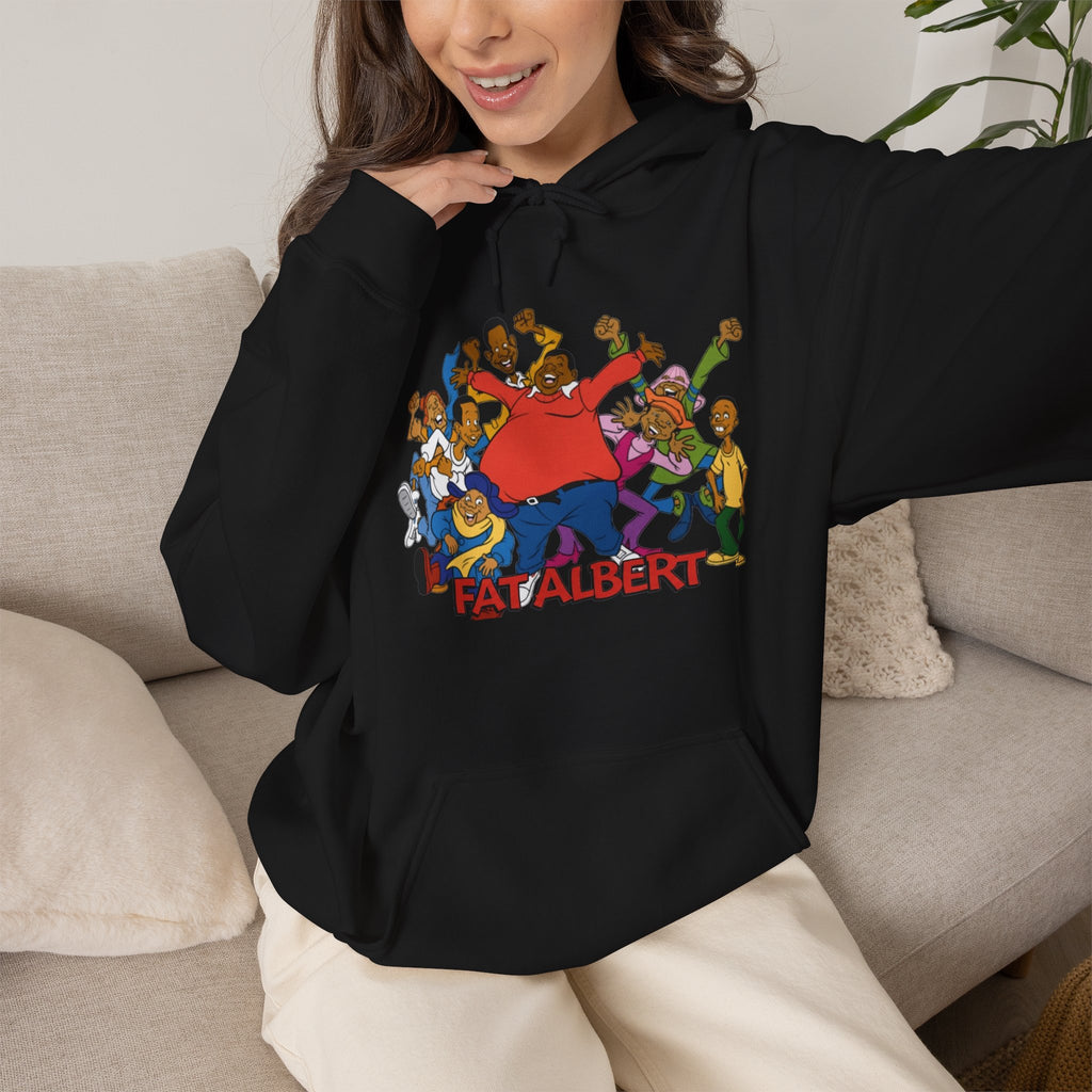 Vert Fat Albert Vinatge Style Unisex Graphic Hoodie