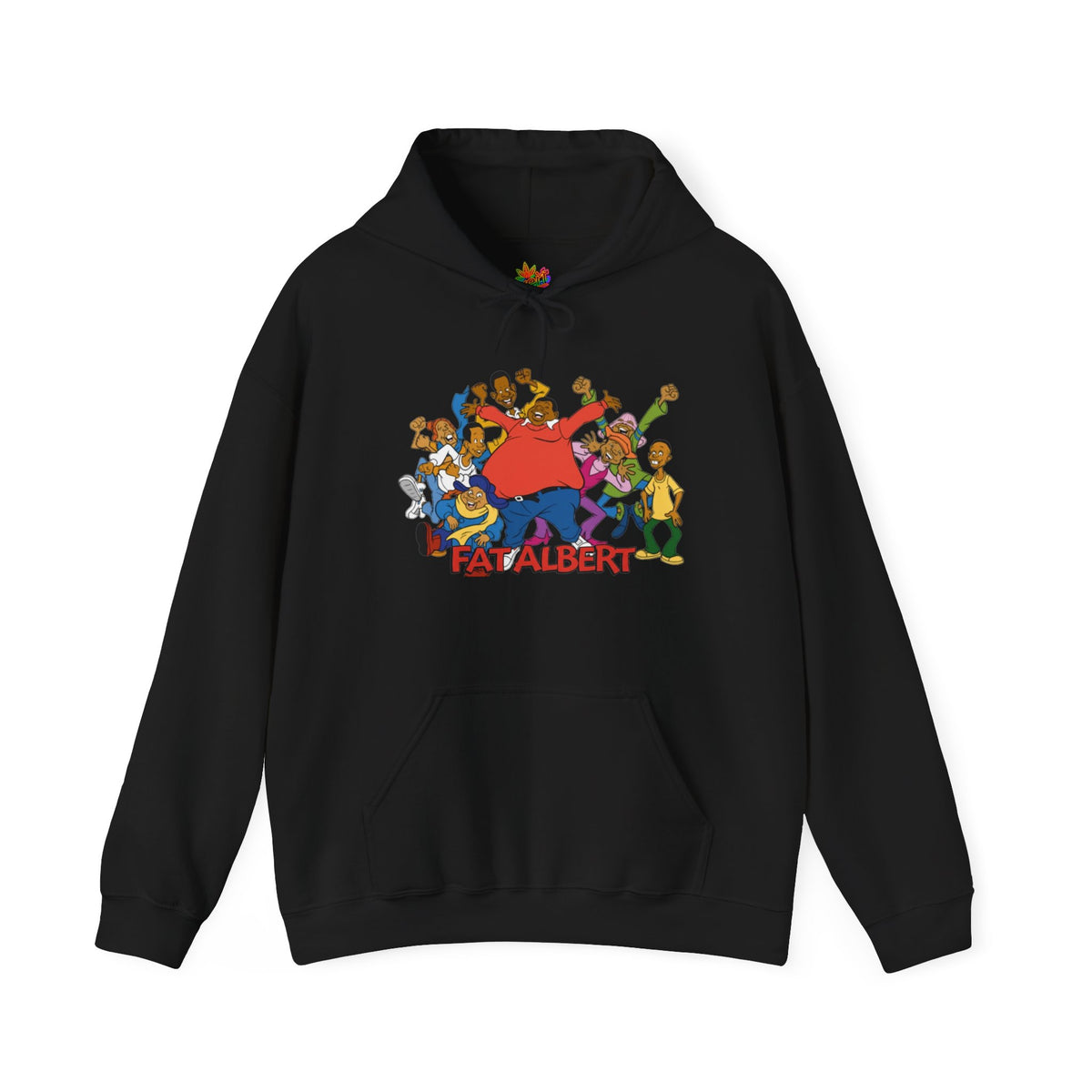 Vert Fat Albert Vinatge Style Unisex Graphic Hoodie
