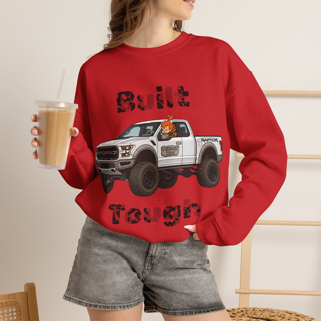 Vert Pebbles F-150 Vintage Style Graphic Crewneck Sweatshirt