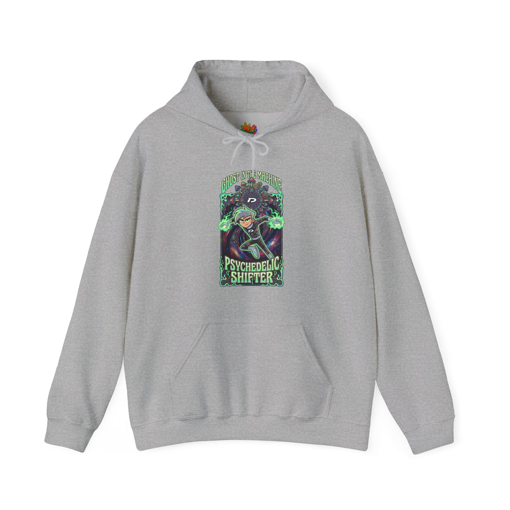 Vert Danny Phantom Psychedelic Vintage Style Unisex Graphic Hoodie