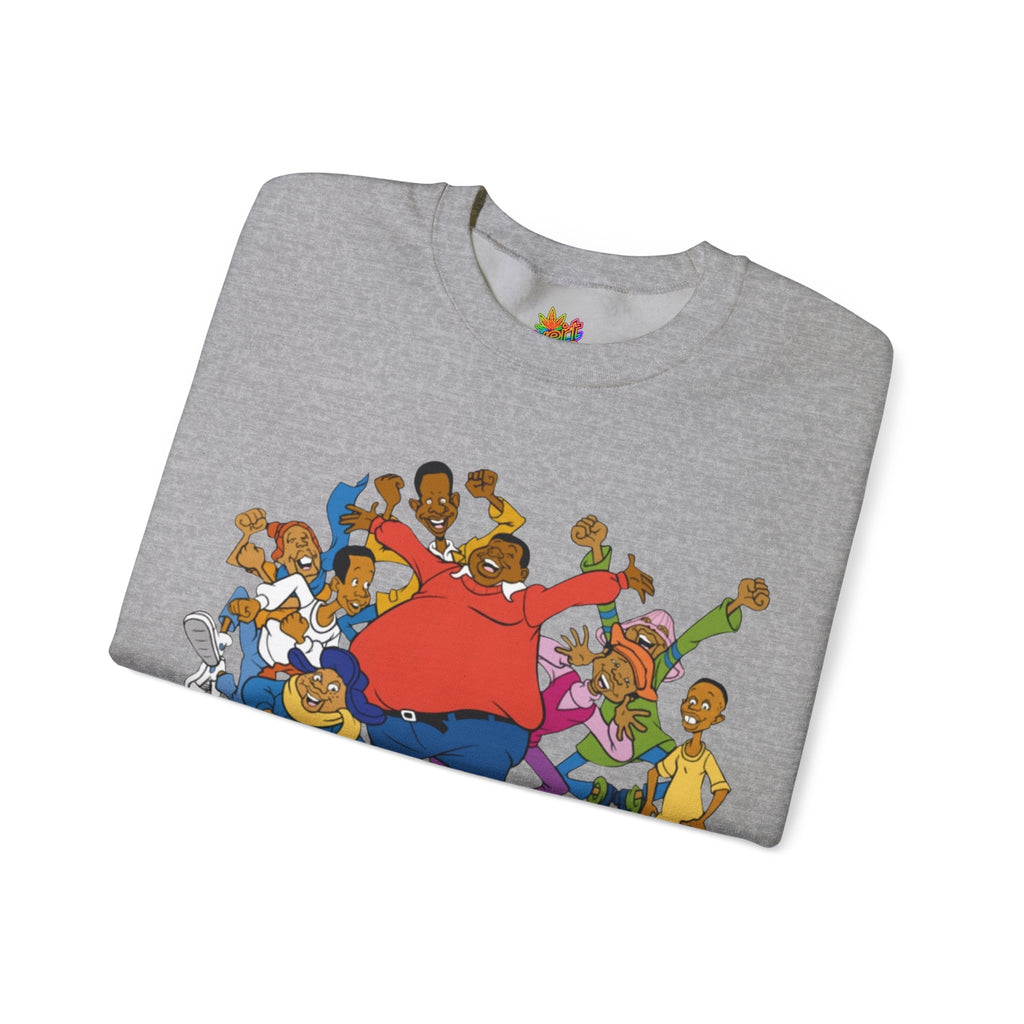 Vert Fat Albert Vintage Style Unisex Graphic Crewneck Sweatshirt
