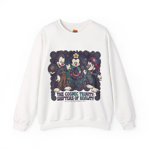 Vert Animaniacs Psychedelic Vintage Style Unisex Graphic Crewneck Sweatshirt