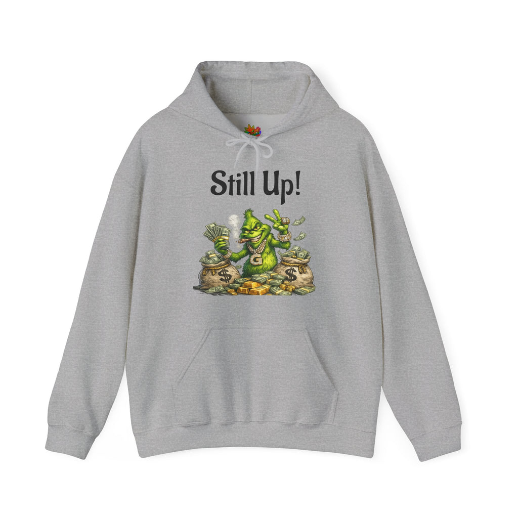 Vert Grinch Smoker Vintage Style Unisex Graphic Hoodie