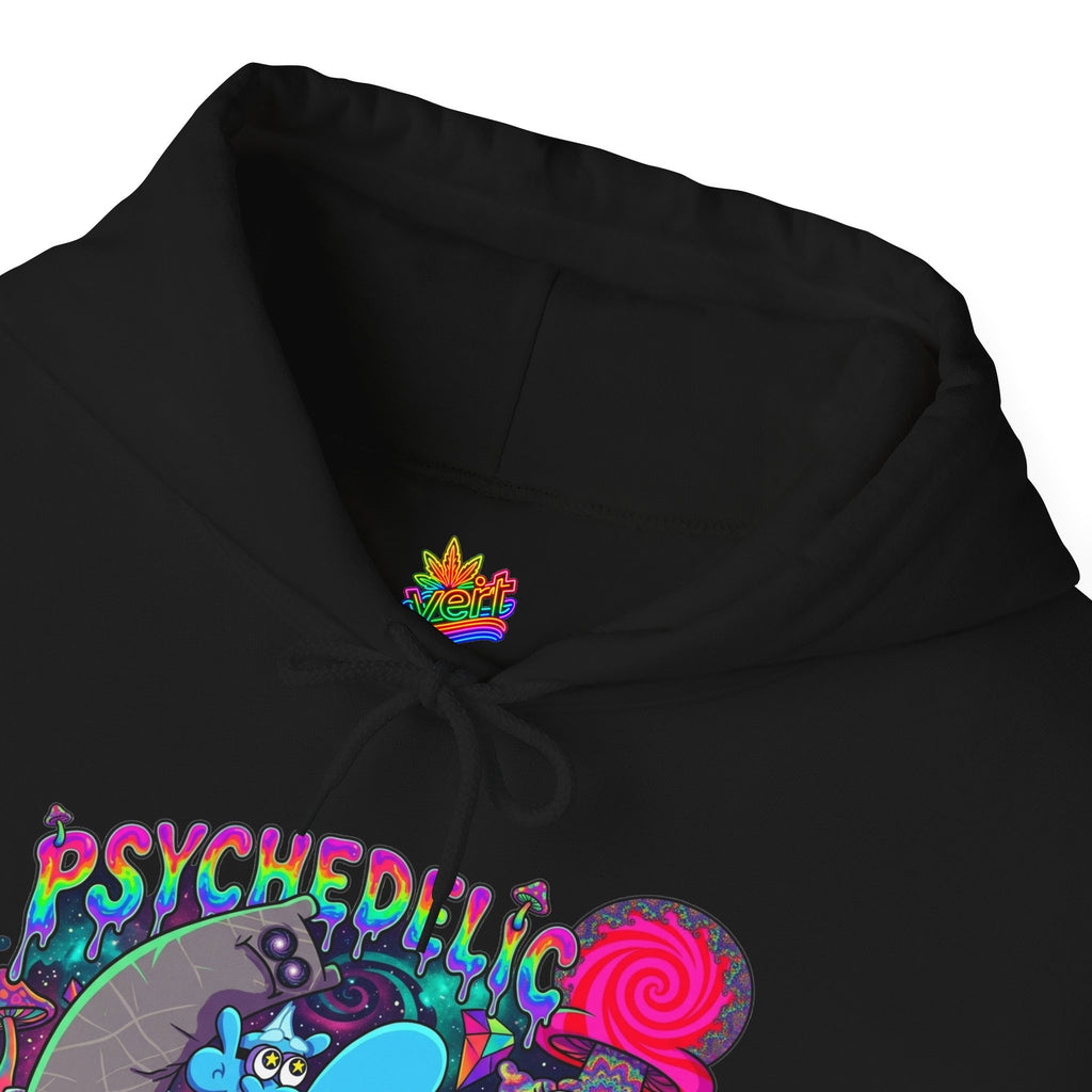 Vert Chowder Psychedelic Vintage Style Unisex Graphic Hoodie