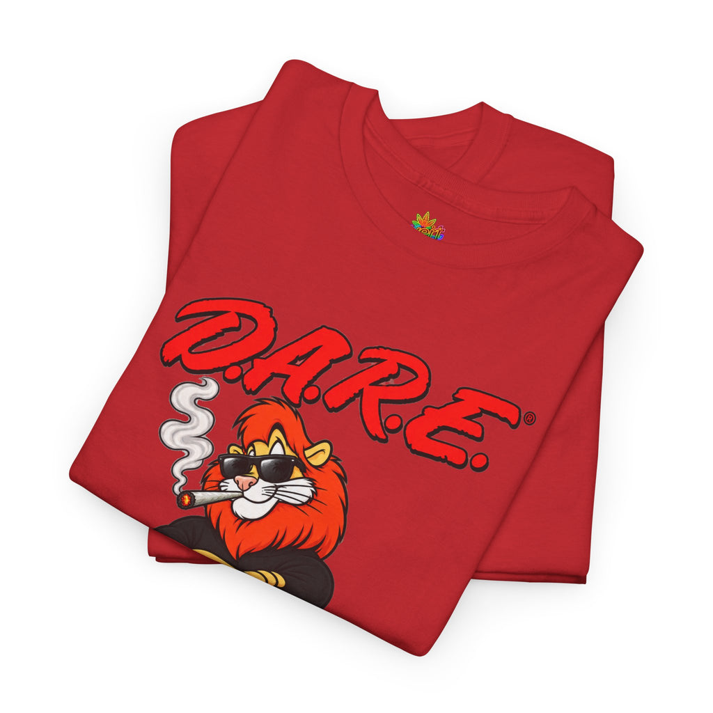 Vert D.A.R.E Vintage Style Unisex Cotton Graphic T-Shirt
