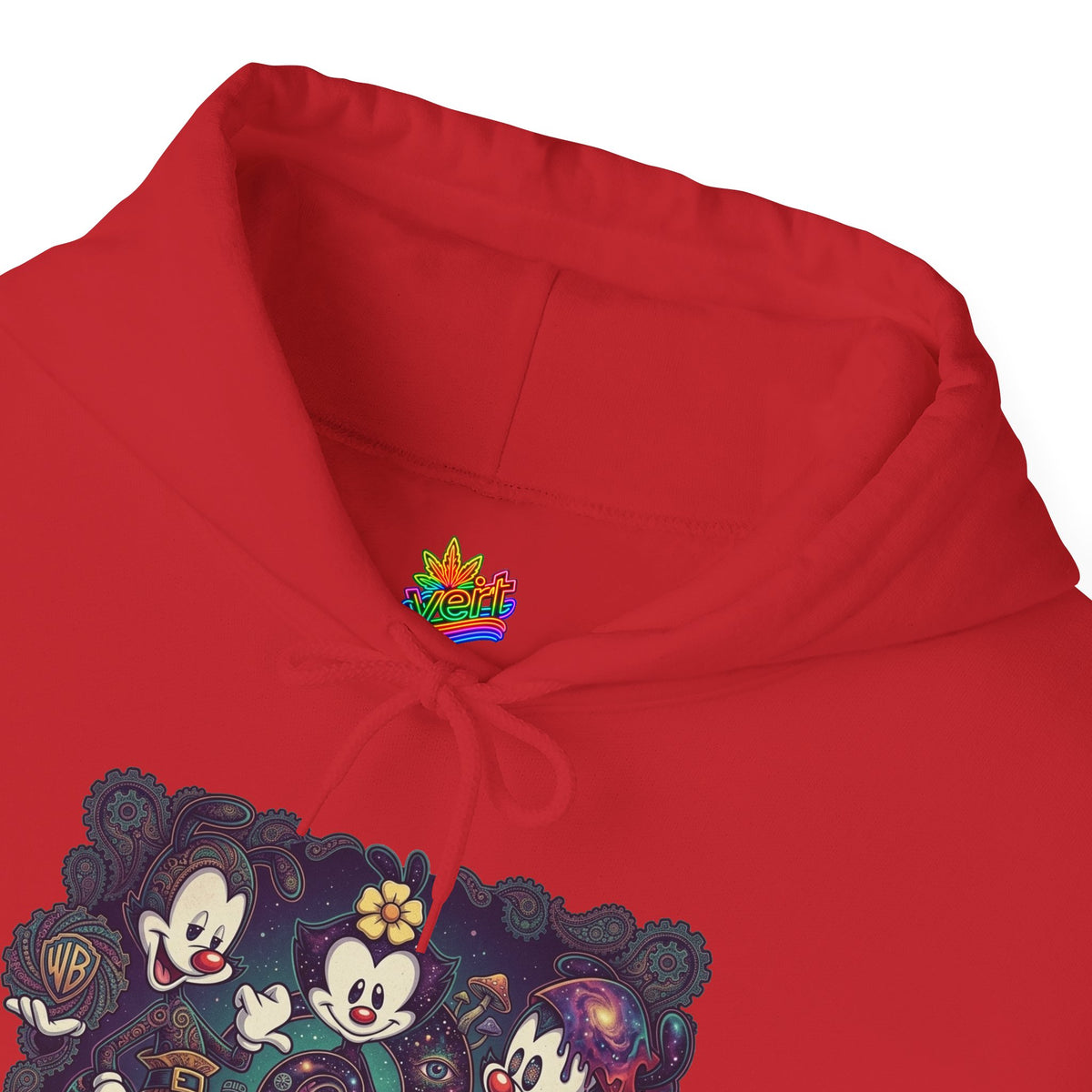 Vert Animaniacs Psychedelic Vintage Style Unisex Graphic Hoodie