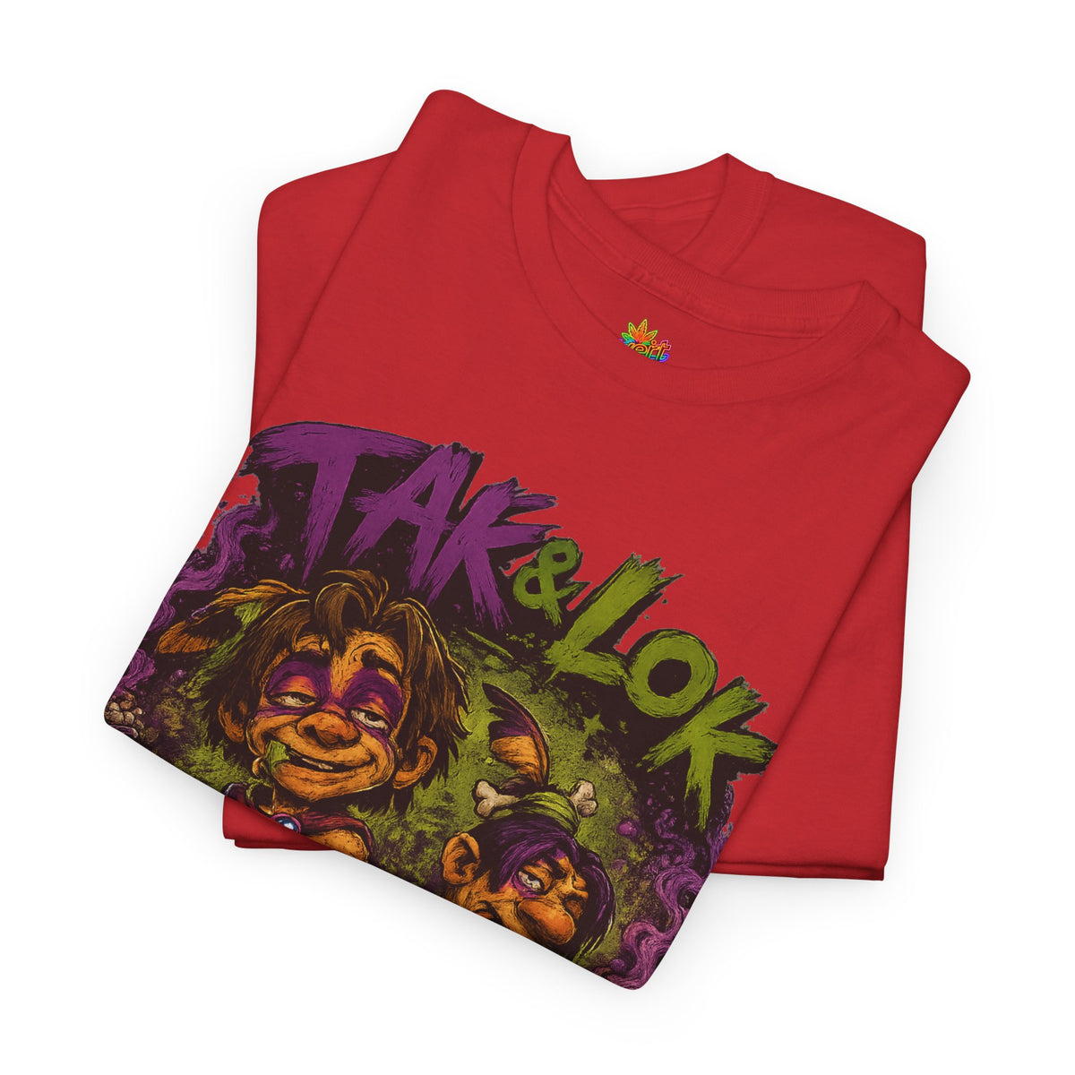 Vert Tak & Lok Vintage Style Unisex Cotton Graphic T-Shirt