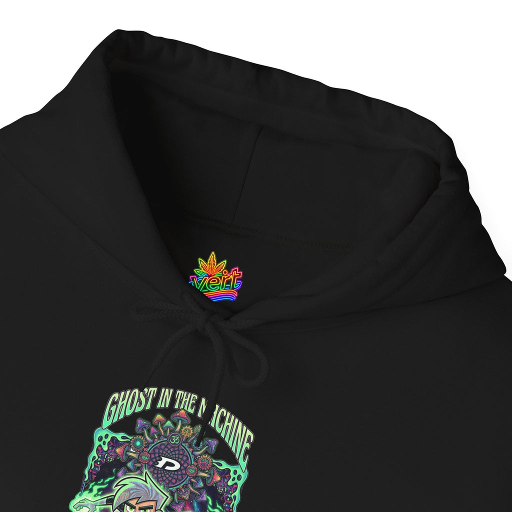 Vert Danny Phantom Psychedelic Vintage Style Unisex Graphic Hoodie