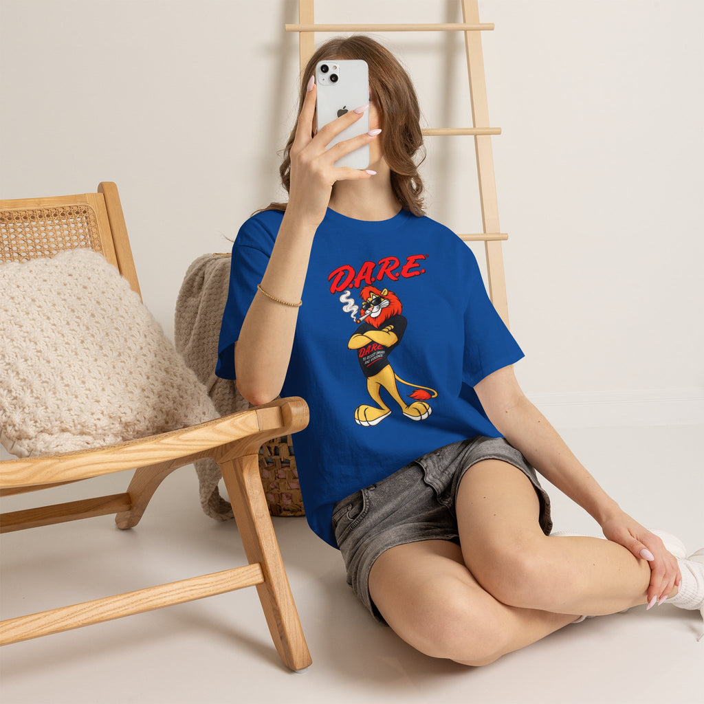Vert D.A.R.E Vintage Style Unisex Cotton Graphic T-Shirt