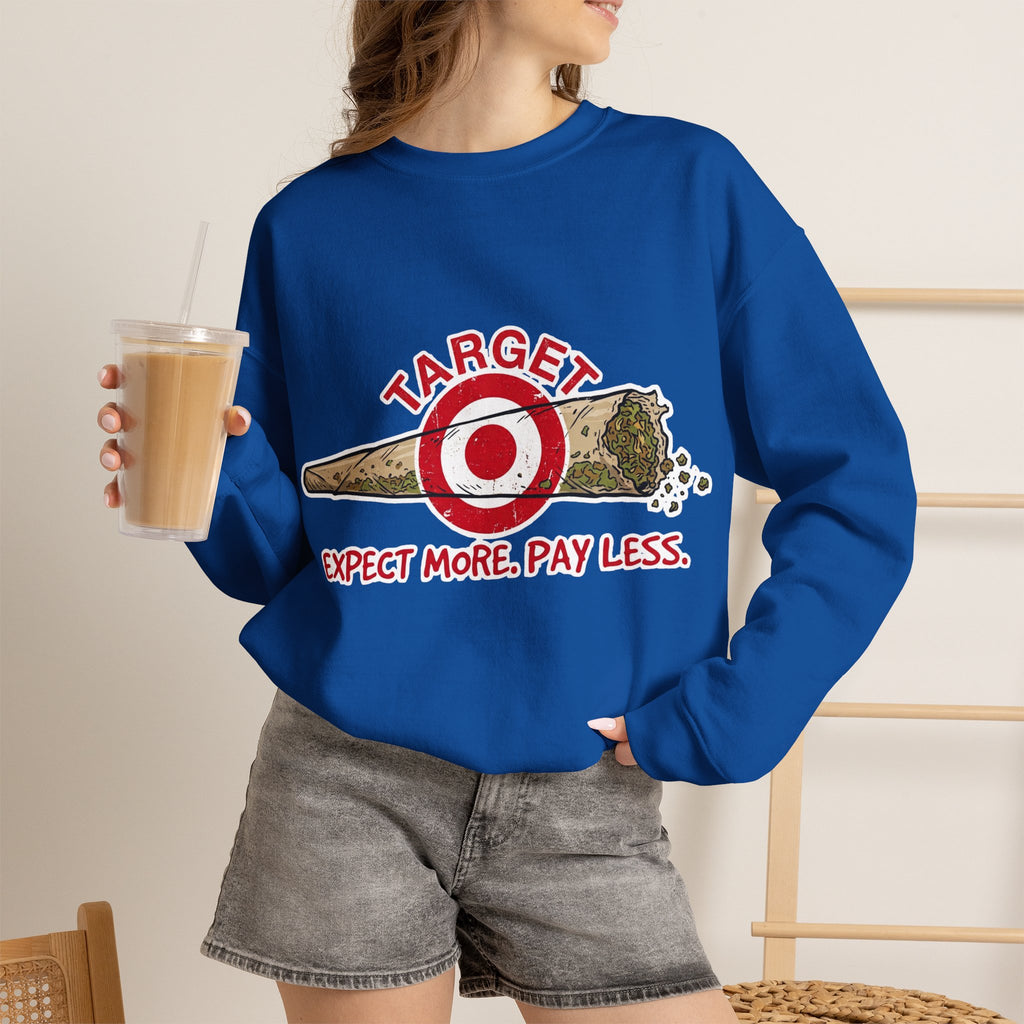 Vert Target Parody Vintage Style Unisex Graphic Crewneck Sweatshirt