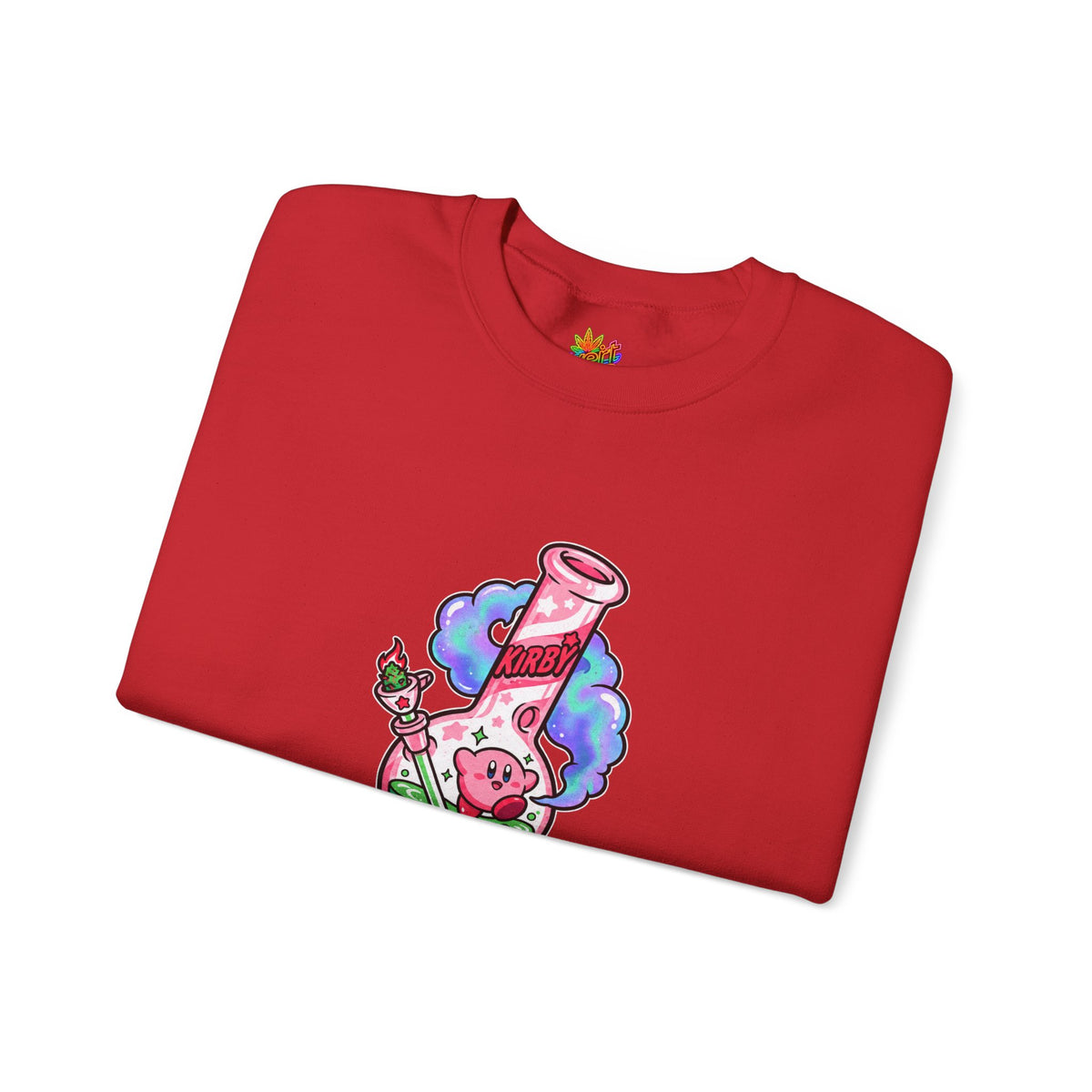 Vert Kirby Bong Vintage Style Unisex Graphic Crewneck Sweatshirt