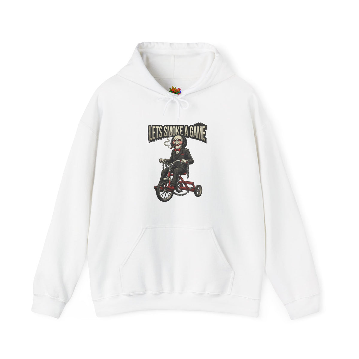 Vert Jigsaw Smoker Vintage Style Unisex Graphic Hoodie
