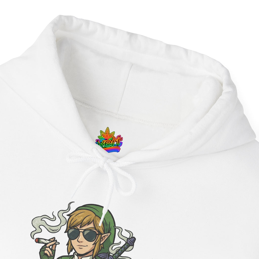 Vert Link Smoker Vintage Style Unisex Graphic Hoodie