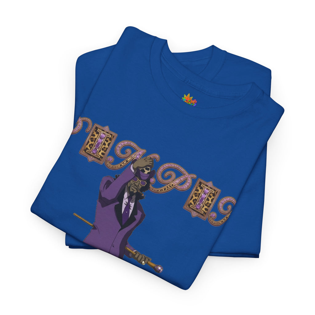 Vert Pimp Named Slickback Vintage Style Unisex Graphic Cotton T-Shirt