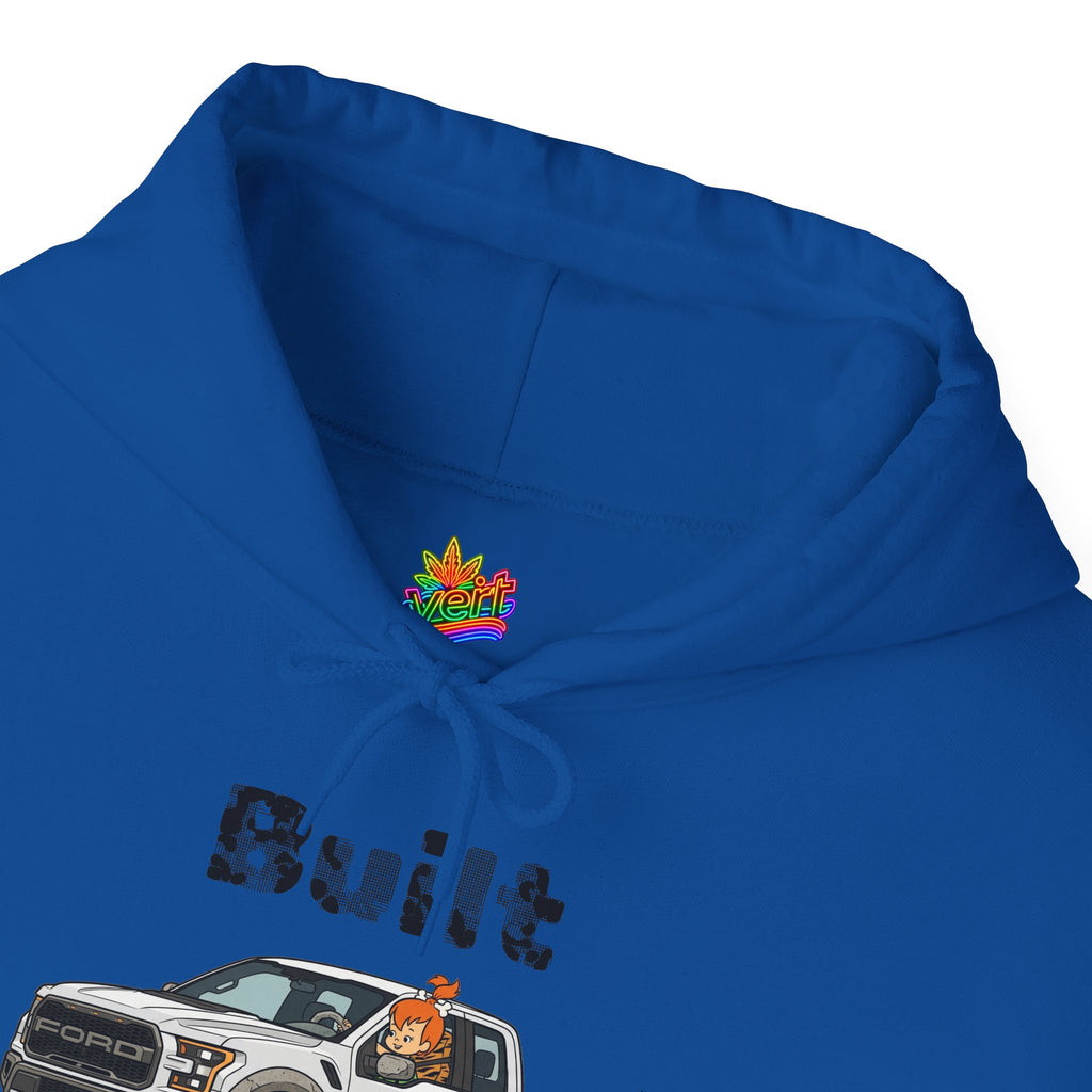 Vert Pebbles F-150 Vintage Style Unisex Graphic Hoodie