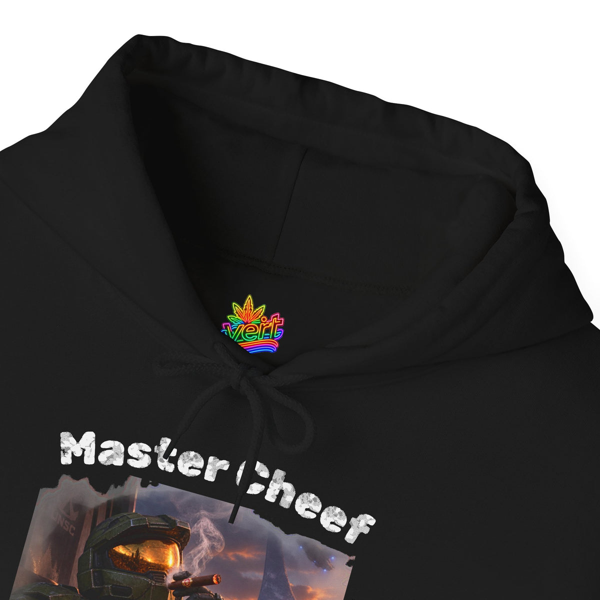 Vert Master Cheef Vintage Style Unisex Graphic Hoodie
