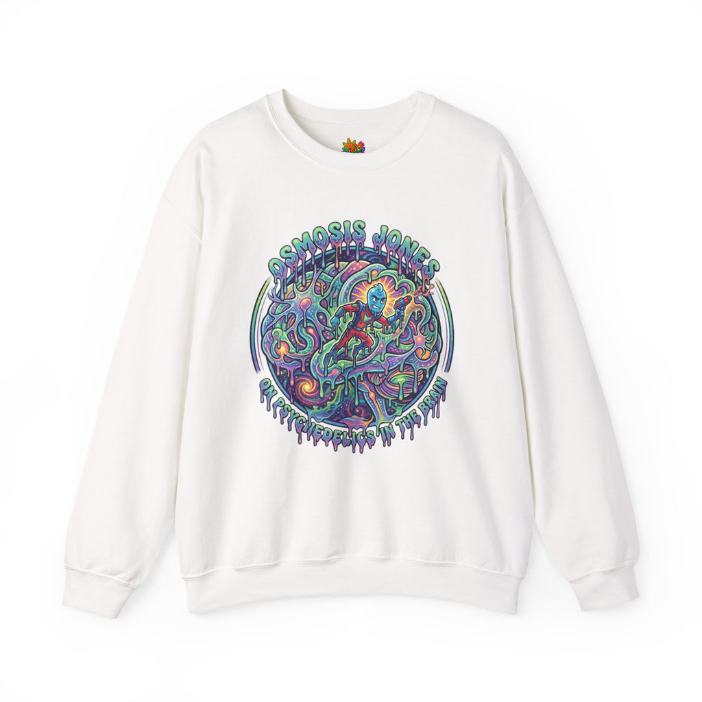 Vert Osmosis Jones Psychedelics Vintage Style Unisex Graphic Crewneck Sweatshirt