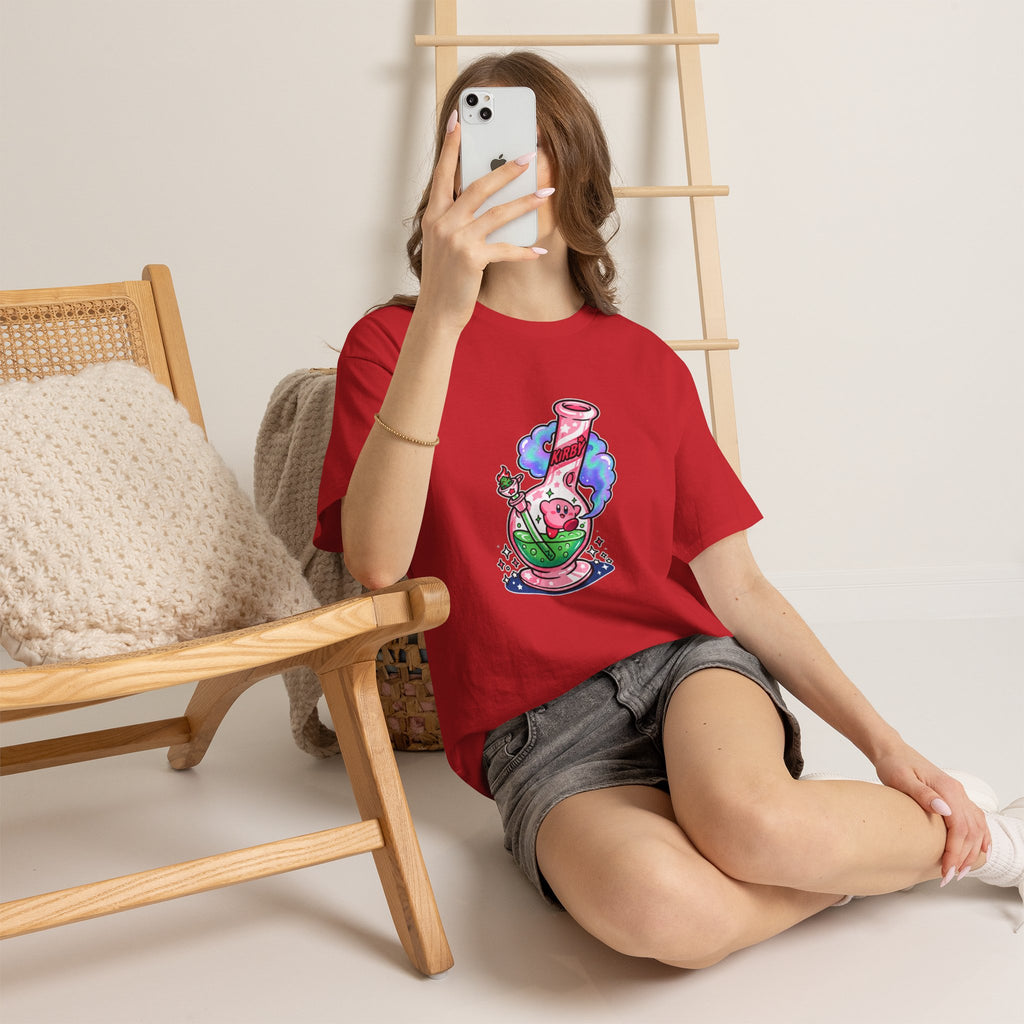 Vert Kirby Bong Vintage Style Unisex Cotton Graphic T-Shirt
