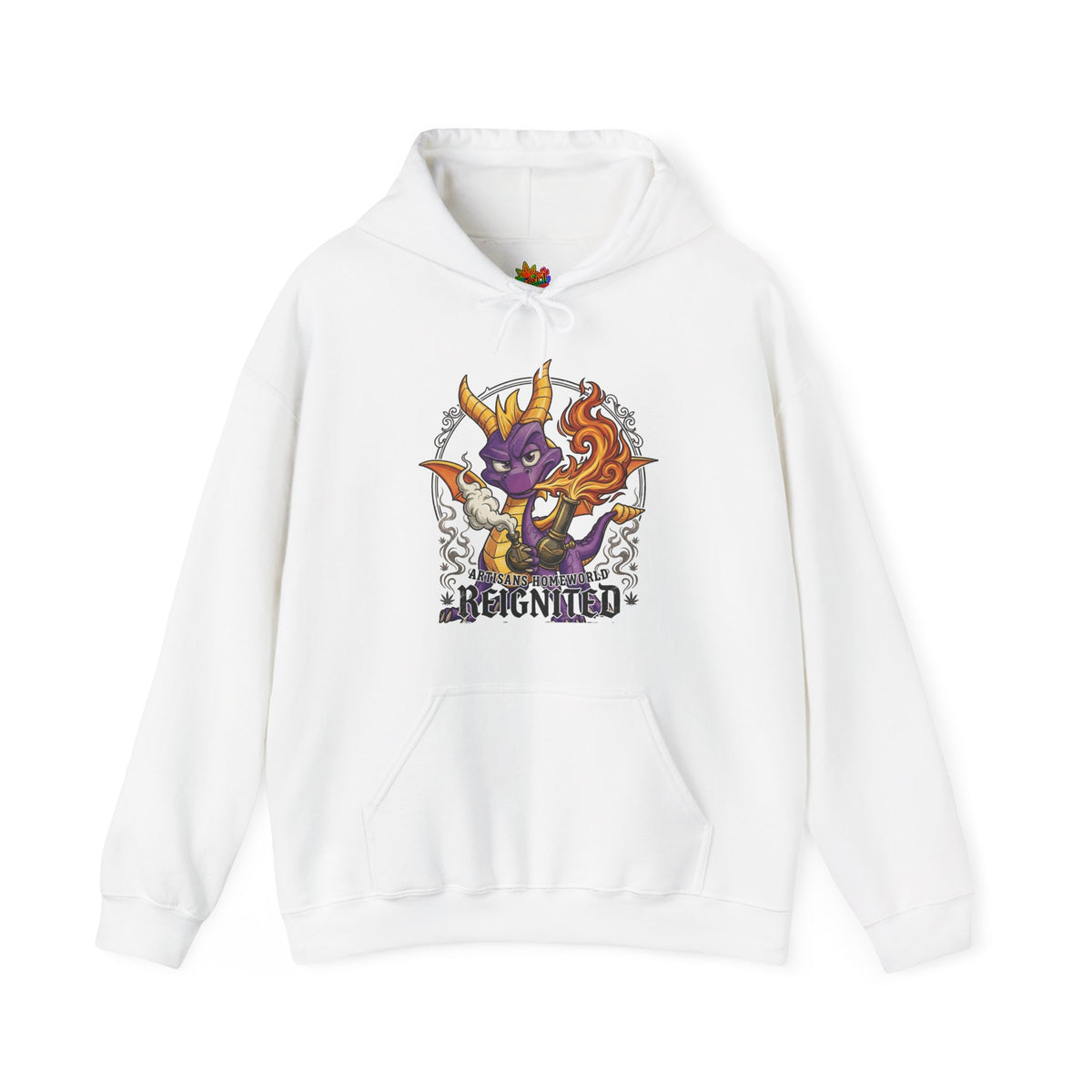 Vert Spyro Smoker Vintage Style Unisex Graphic Hoodie