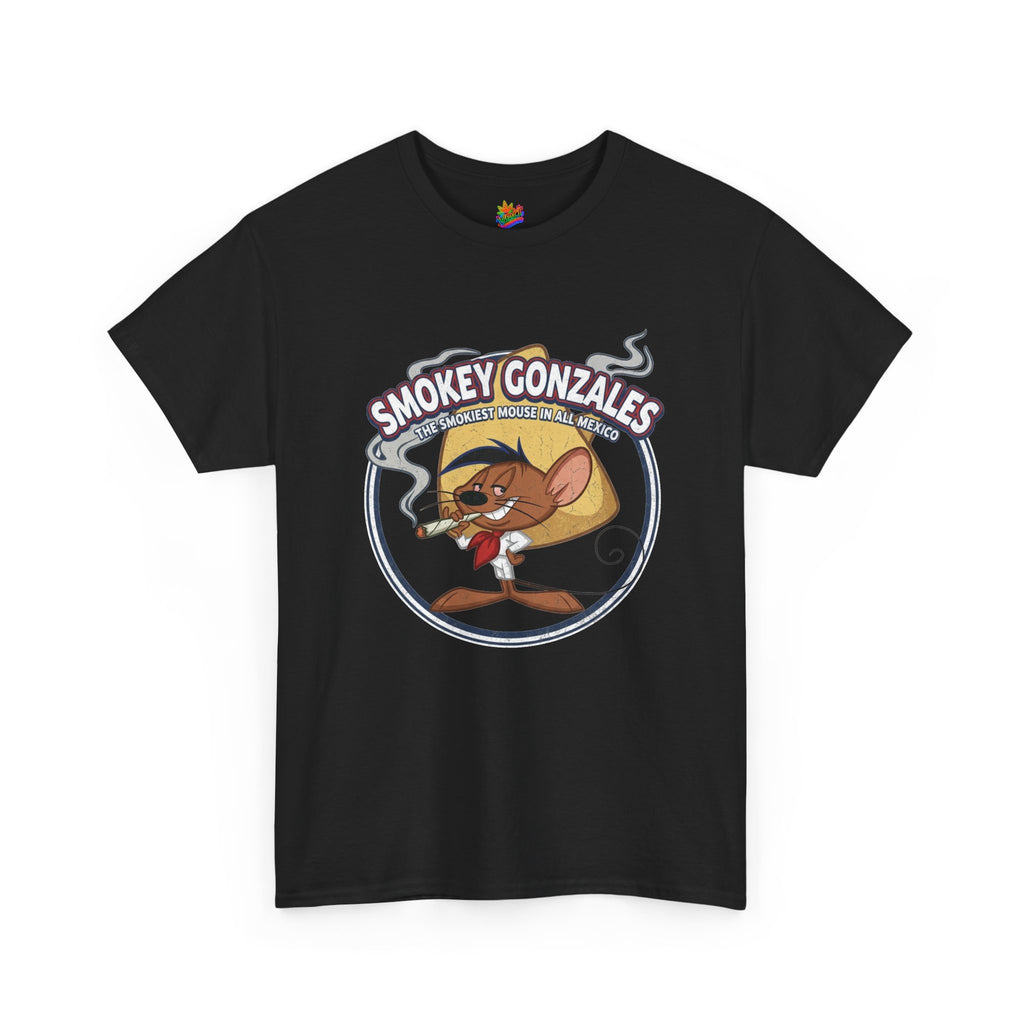 Vert Speedy Gonzales Smoker Vintage Style Unisex Cotton Graphic T-Shirt