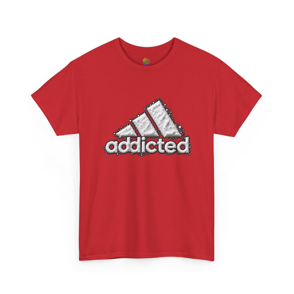 Vert Addicted Vintage Style Unisex Cotton Graphic T-Shirt