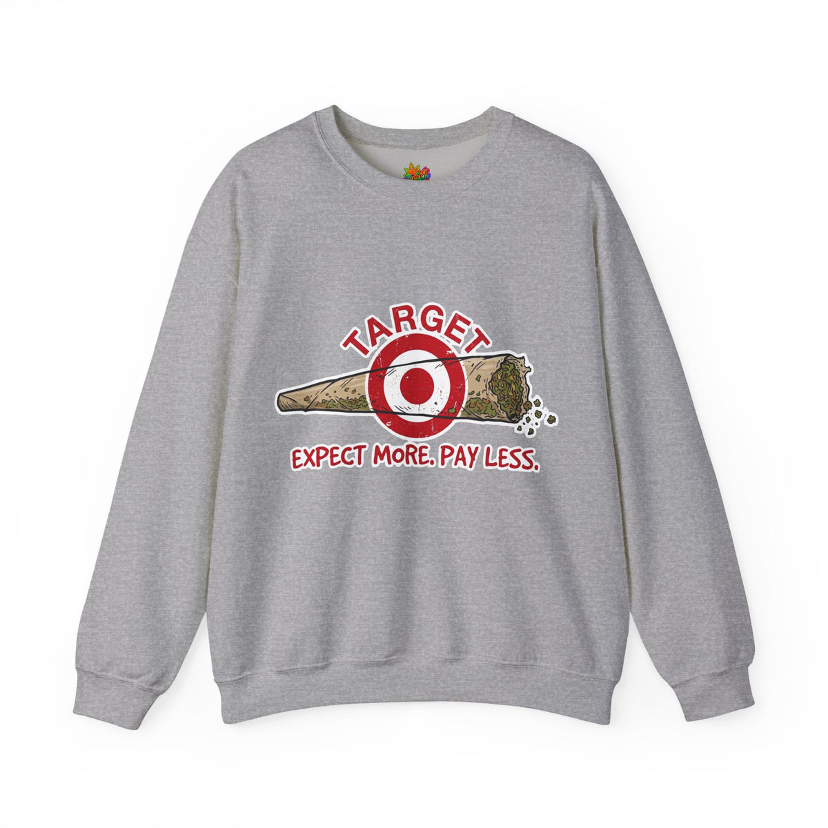 Vert Target Parody Vintage Style Unisex Graphic Crewneck Sweatshirt