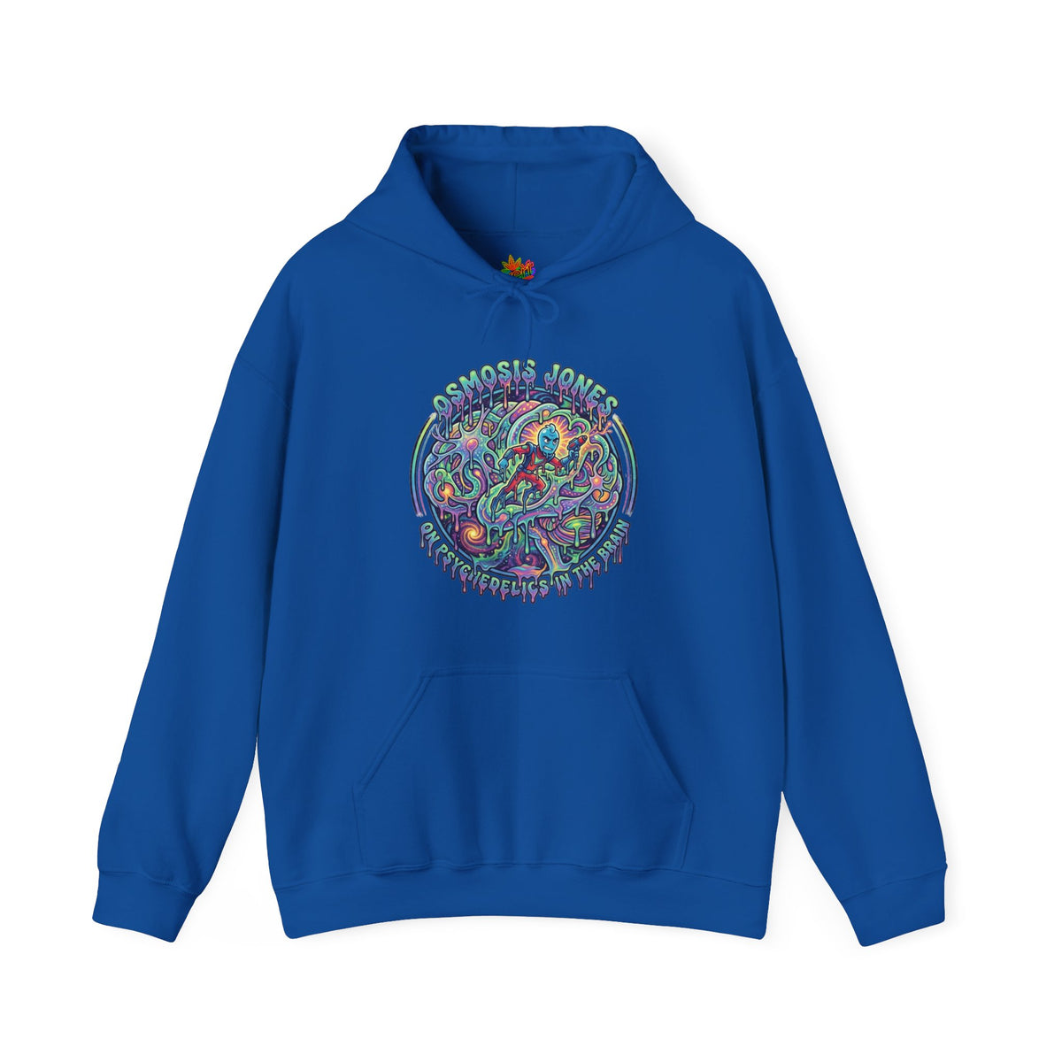Vert Osmosis Jones Psychedelic Vintage Style Unisex Graphic Hoodie