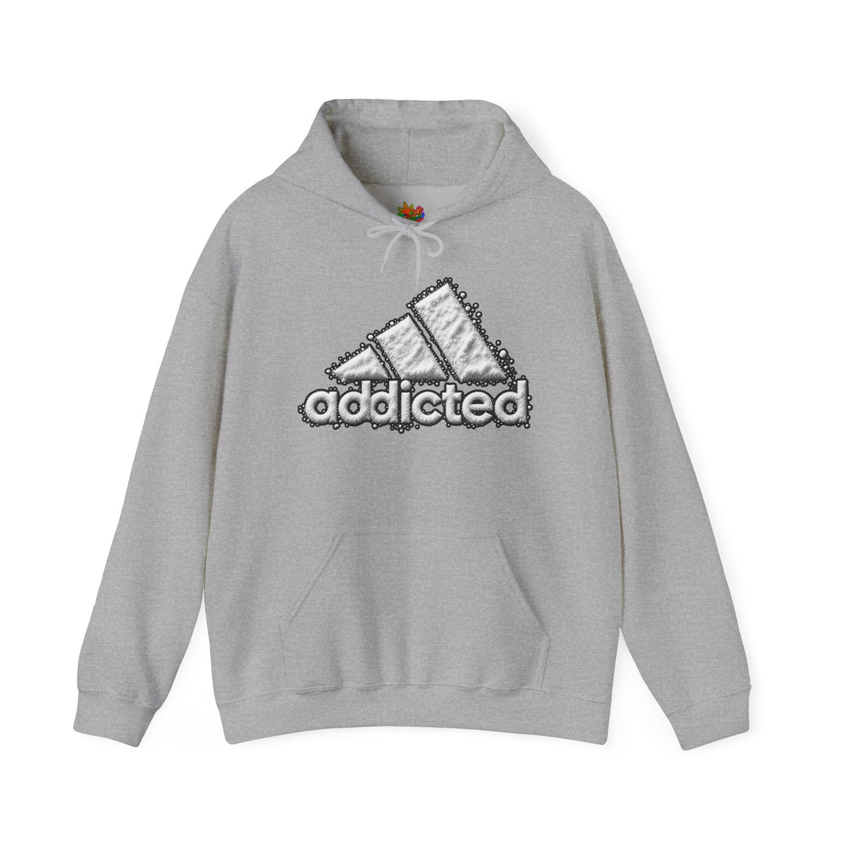 Vert Addicted Vintage Style Unisex Graphic Hoodie