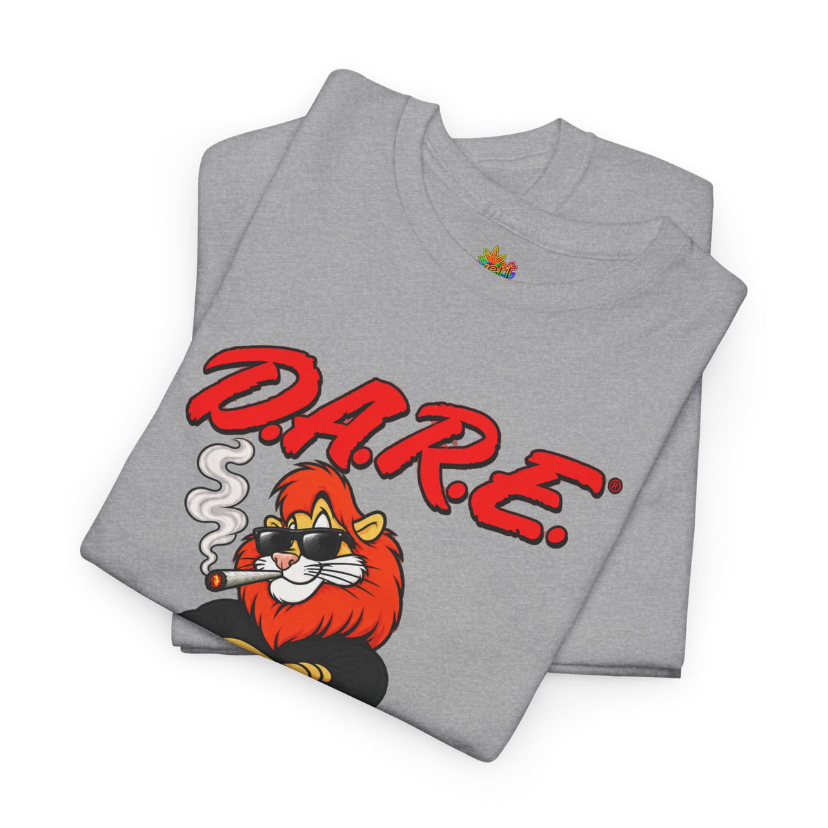 Vert D.A.R.E Vintage Style Unisex Cotton Graphic T-Shirt