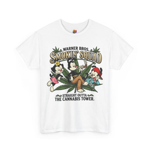 Vert Animaniacs Smoker Vintage Style Unisex Cotton Graphic T-Shirt