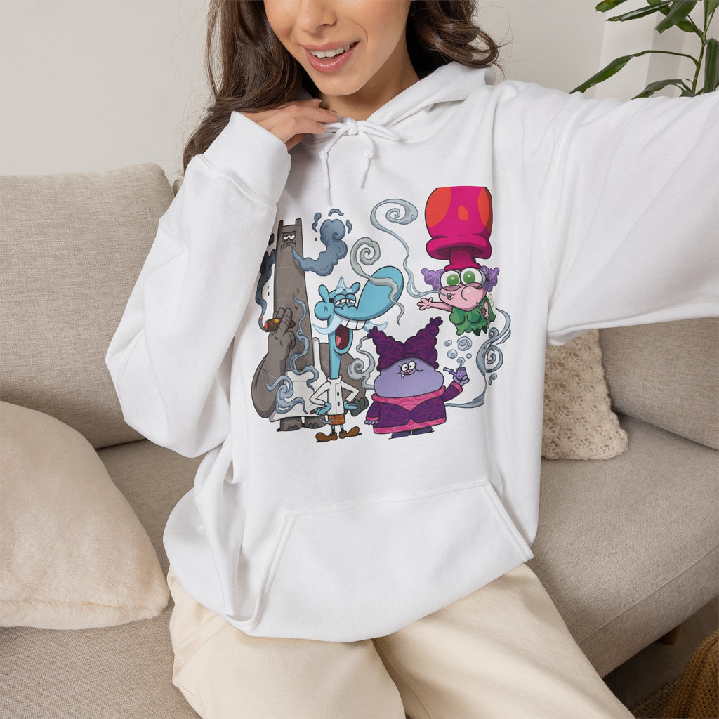 Vert Chowder Smoker Vintage Style Unisex Graphic Hoodie