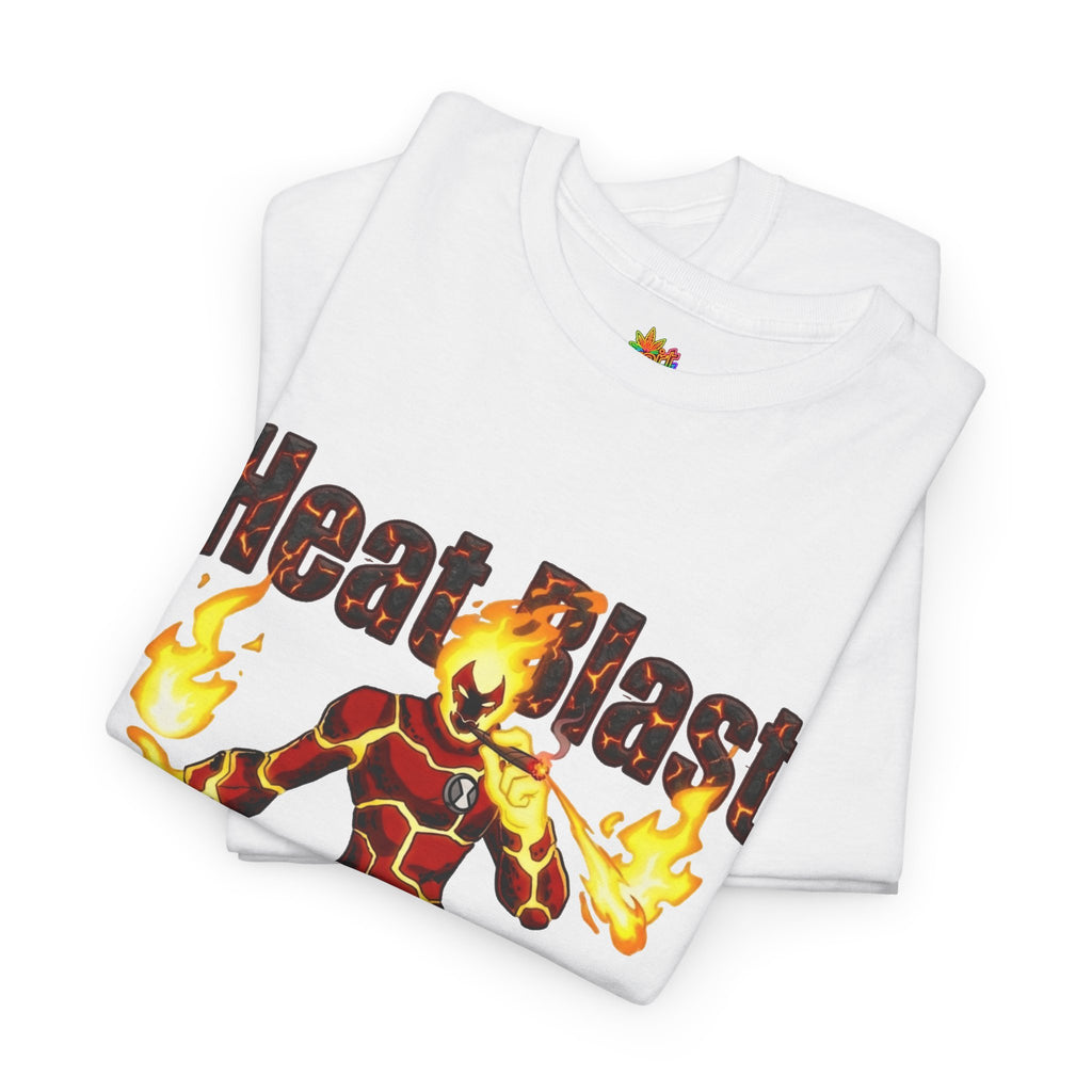 Vert Ben 10 Heat Blast Vintage Style Unisex Graphic Cotton T-Shirt