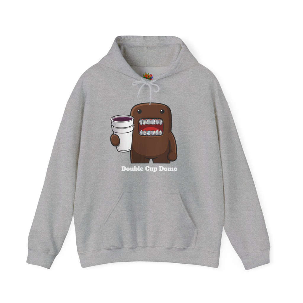 Vert Double Cup Domo Vintage Style Unisex Graphic Hoodie