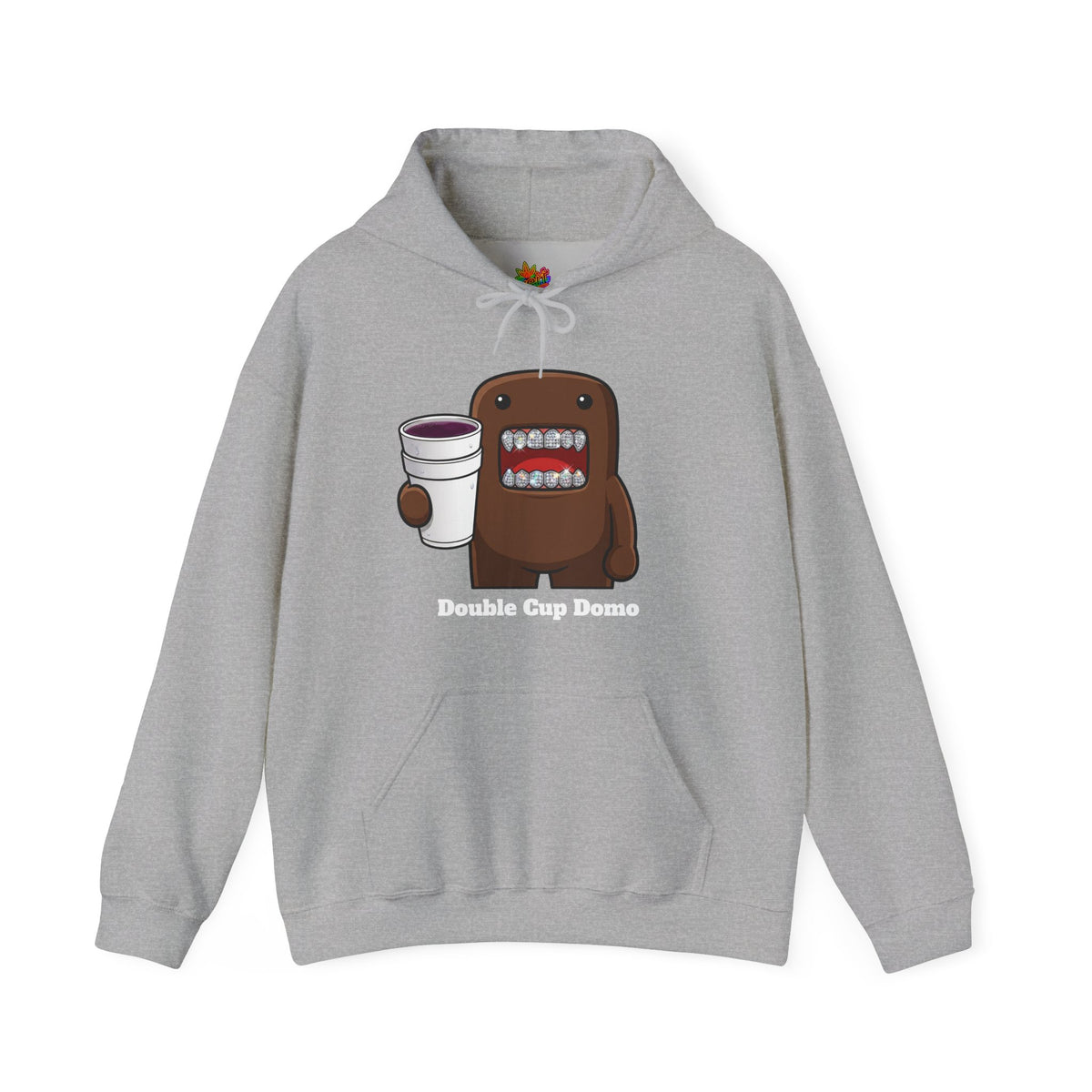 Vert Double Cup Domo Vintage Style Unisex Graphic Hoodie