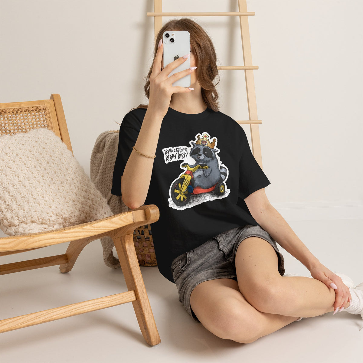 Vert Burger King Parody Vintage Style Unisex Cotton Graphic T-Shirt