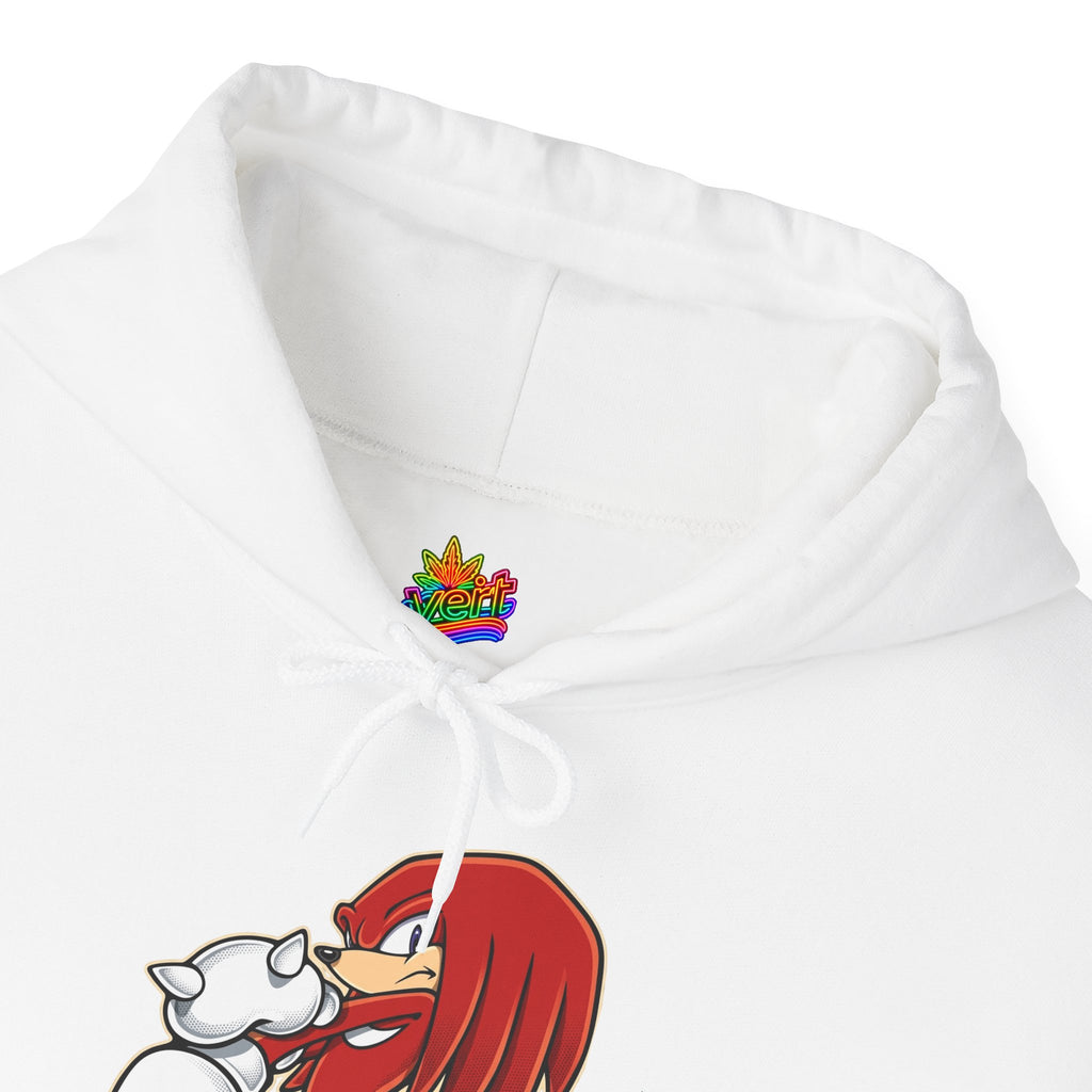 Vert Knuckles The Echidna Vintage Style Unisex Graphic Hoodie