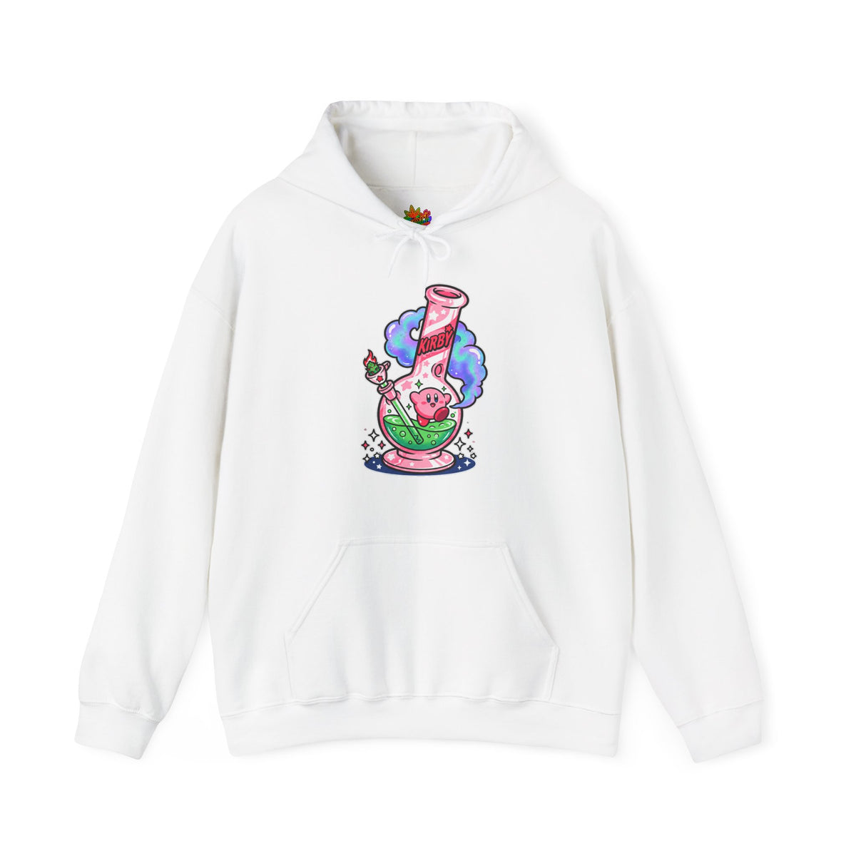 Vert Kirby Bong Vintage Style Unisex Graphic Hoodie