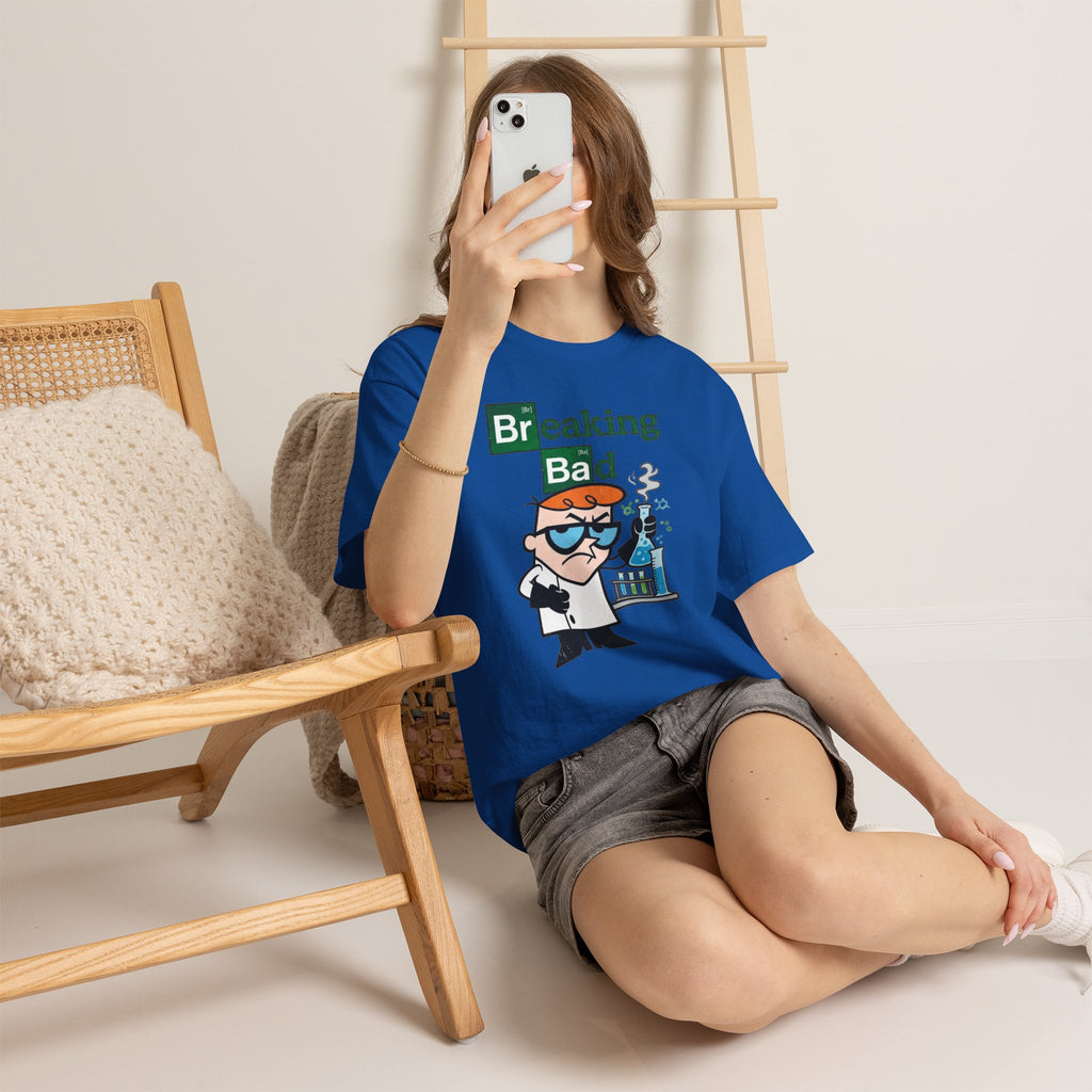 Vert Dexters Breaking Bad Vintage Style Unisex Cotton Graphic T-Shirt