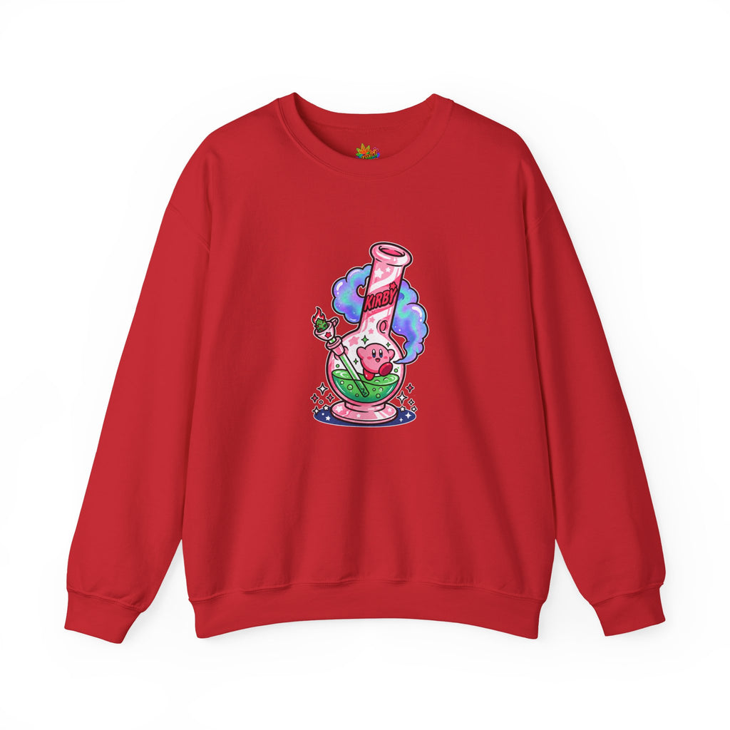 Vert Kirby Bong Vintage Style Unisex Graphic Crewneck Sweatshirt