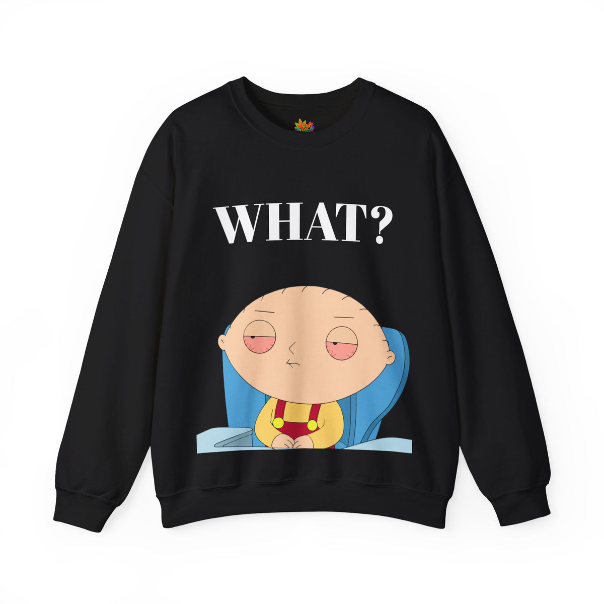 Vert Stewie Vintage Style Unisex Graphic Crewneck Sweatshirt