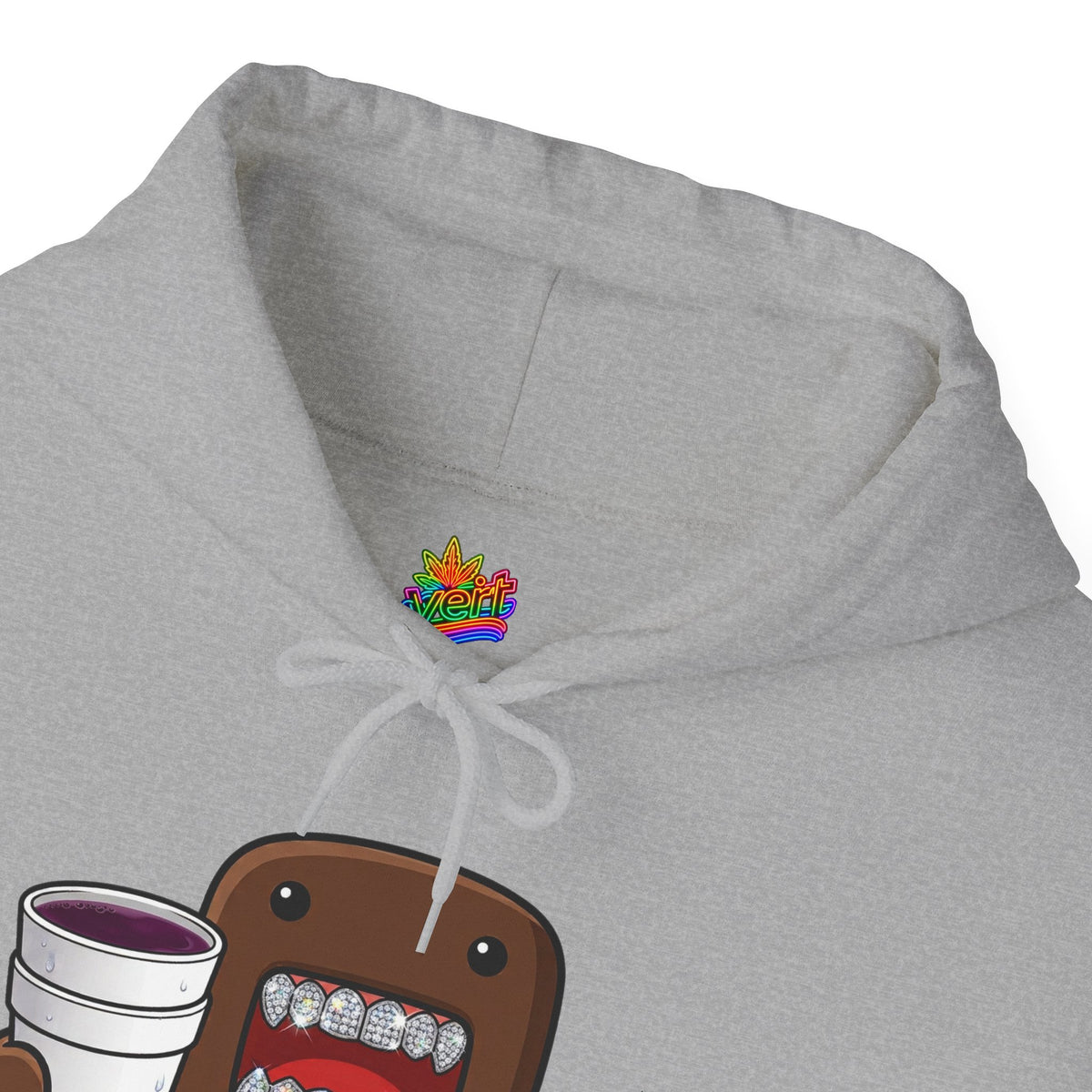 Vert Double Cup Domo Vintage Style Unisex Graphic Hoodie