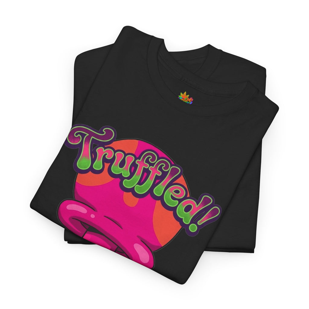 Vert Truffles Psychedelic Vintage Style Unisex Cotton Graphic T-Shirt