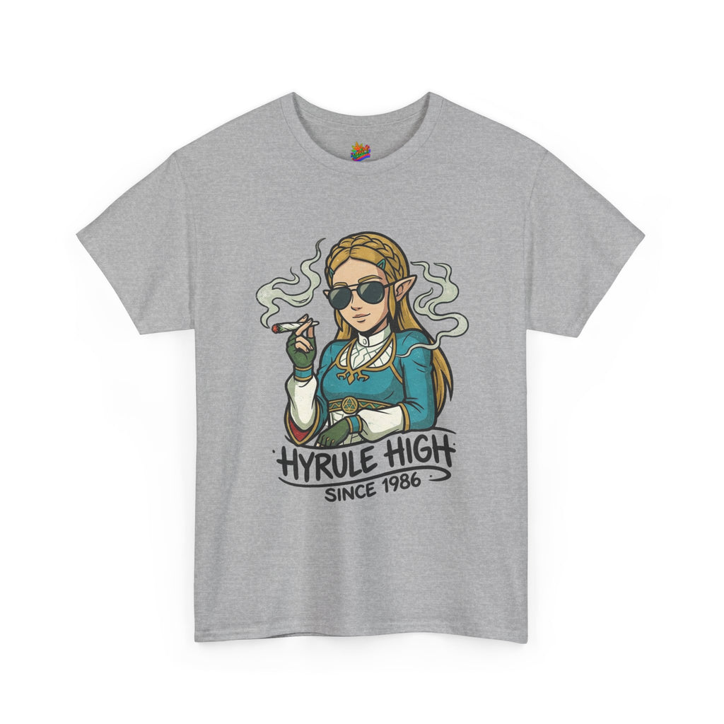 Vert Helda Vintage Style Unisex Cotton Graphic T-Shirt