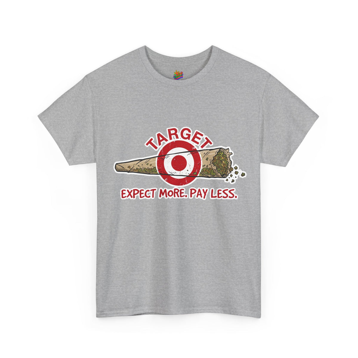 Vert Target Parody Vintage Style Unisex Cotton Graphic T-Shirt