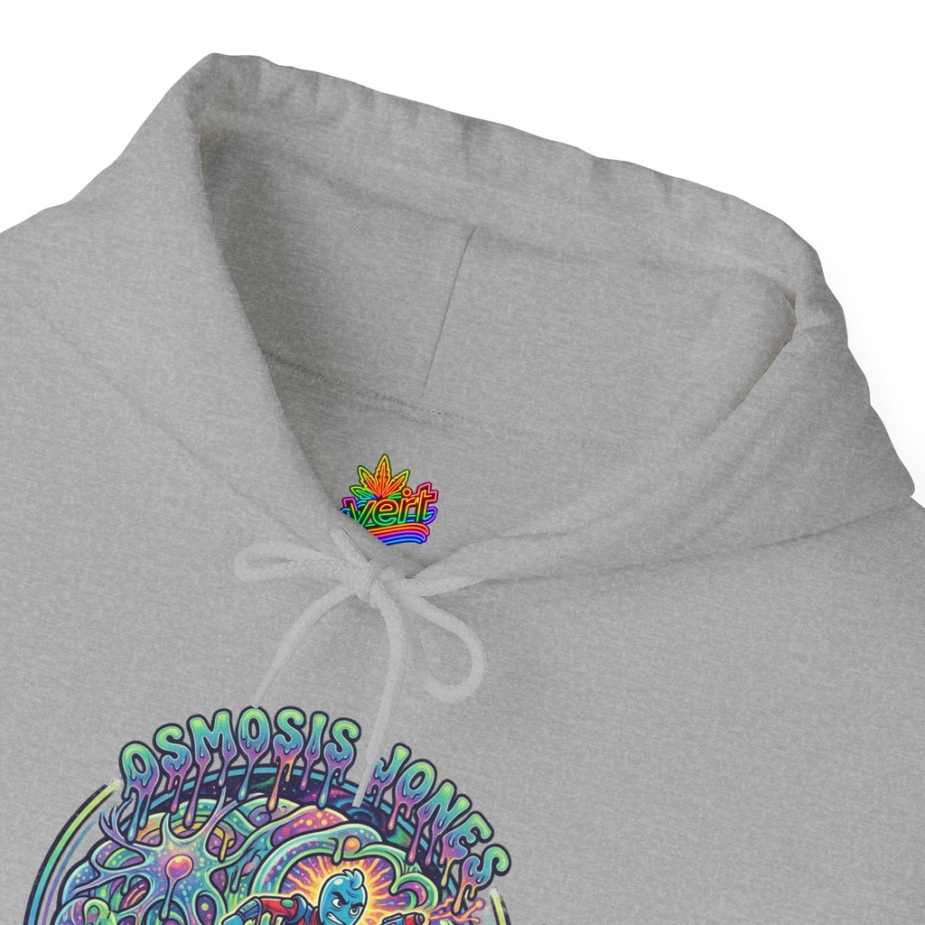 Vert Osmosis Jones Psychedelic Vintage Style Unisex Graphic Hoodie