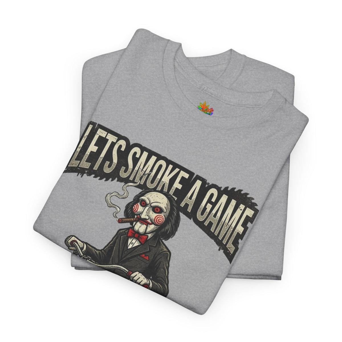 Vert Jigsaw Smoker Vintage Style Unisex Cotton Graphic T-Shirt